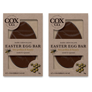 
                  
                    70g Flat Easter Egg Bars Twin Pack
                  
                